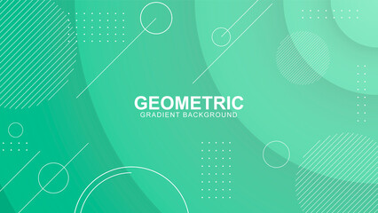 Geometric shape background with modern design