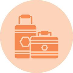 Poster - Luggage Icon