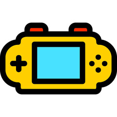 Wall Mural - Game Console Icon