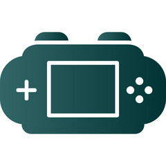 Wall Mural - Game Console Icon