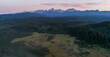 © gljivec - Aerial view of Pokljuka forest and meadows
