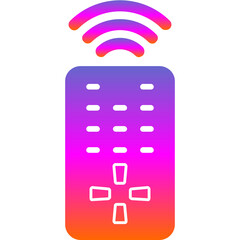 Poster - Remote Control Icon