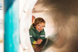 © Johnér - Boy having fun on playground