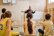 © Johnér - Children having class in school gym