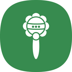 Sticker - Rattle Icon