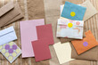 © Lauren - Pretty stationery for letter and mail on table
