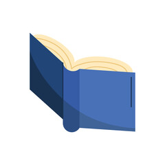 Sticker - blue text book