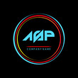 ASP ,A S P letter logo design with Circle, round shape, ASP alphabet logo design monogram ,
ASP vector logo template with red color, ASP logo simple, elegant, luxurious logo,