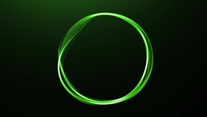 Wall Mural - ring lines pulsating on isolated background. motion. beautiful ring animation with rippling edges. a