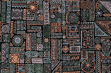 Traditional African Vector Seamless Pattern Design