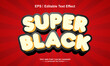 © anggi wibisono - Super black editable text effect