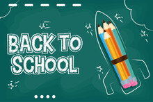 Back To School Lettering Card