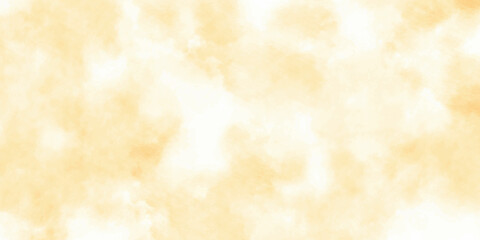 Wall Mural - abstract watercolor background Soft old vintage brown watercolor sky background. Surface of the White and yellow clouds in sky 