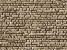 Mud Brick Seamless Texture Wall Egypt