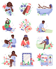 Sticker - Black Woman Beauty Icons