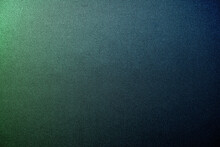 Green Blue Abstract Background. Gradient. Dark Colorful Background For Design. Toned Shiny Fabric Surface.