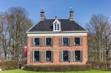 Wall Mural - Facade of the historic mansion Ennemaborg in Midwolda, Netherlands