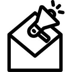 Sticker - Email Marketing Icon