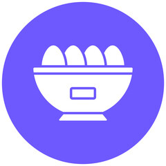 Sticker - Eggs Icon Style