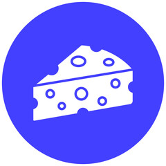 Sticker - Cheese Icon Style