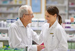 © Yuri Arcurs/peopleimages.com - Every client is special to me. Shot of a young pharmacist helping an elderly customer.