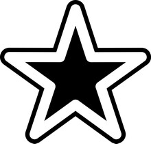 Basic User Interface Star Icon .