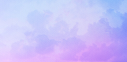 cloudy sky with pastel gradient color and paper texture, nature abstract background