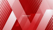 © Badr Warrior - Red abstract background with white geometric shapes