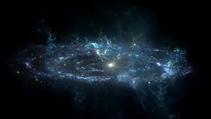 Wall Mural - black hole, planets and galaxy, science fiction wallpaper. beauty of deep space. billions of galaxy 