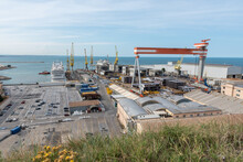 Ancona Shipyards View Italy