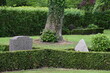 Historischer Friedhof in Aarhus, der sich zu einem Stadtpark wandelt