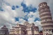 canvas print picture - Schiefer Turm von Pisa