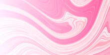 Abstract Pink Background, Bright And Shinny Swirl Liquid Background, Beautiful And Colorful Geometrical Wave Line Vector Background For Creative Design.