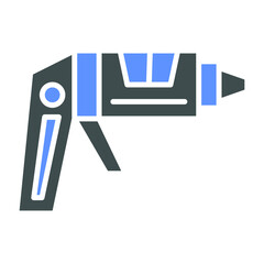 Poster - Caulking Gun Icon Style