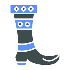 Wall Mural - Wild Boots Icon Style