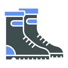 Poster - Farming Boots Icon Style