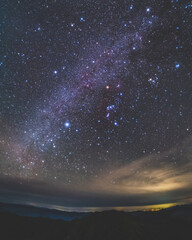 Wall Mural - starry night sky