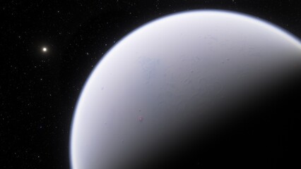 planets and galaxy, science fiction wallpaper. beauty of deep space. billions of galaxy in the unive