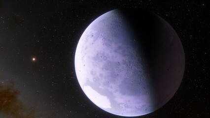 Planets and galaxy, science fiction wallpaper. Beauty of deep space. Billions of galaxy in the universe Cosmic art background 3d render
