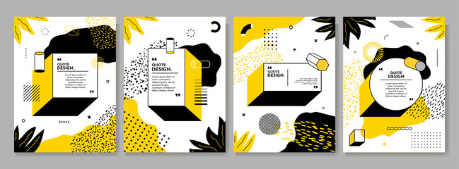 Canvas Print - vector illustration. modern art graphic. dynamic frame. stylish geometric background. design element