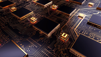 Technology background/Technology background of the abstract computer motherboard, can be used in the description of technological processes, science. Can be used as digital dynamic wallpaper