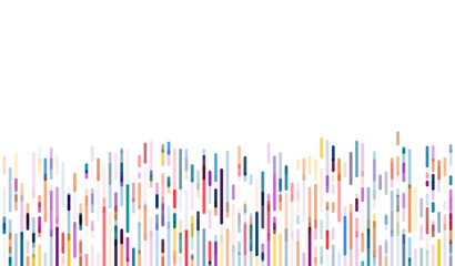 dna test infographic. genome sequence map.