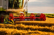 © Westend61 - Mature farmer in combine harvester harvesting wheat