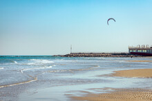 Kite Surfing In Italy
