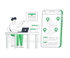 Sticker - online delivery