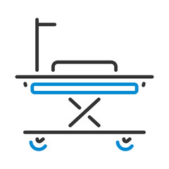 Poster - Medical Stretcher Icon