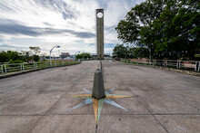 Monument On The Equator, Macapa, Amapa, Brazil