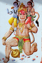 Hanuman, The Hindu Monkey God, Kathmandu, Nepal