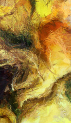 Wall Mural - painting on canvas. abstract background