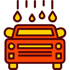 Sticker - Car Wash Icon